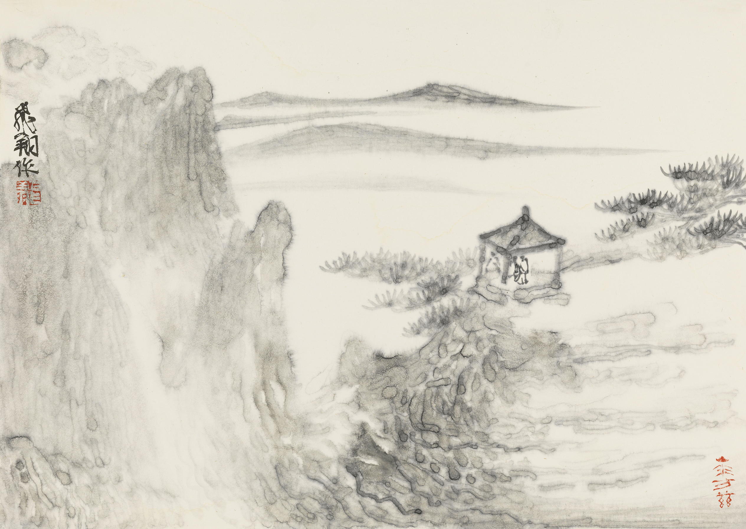 山巅云起