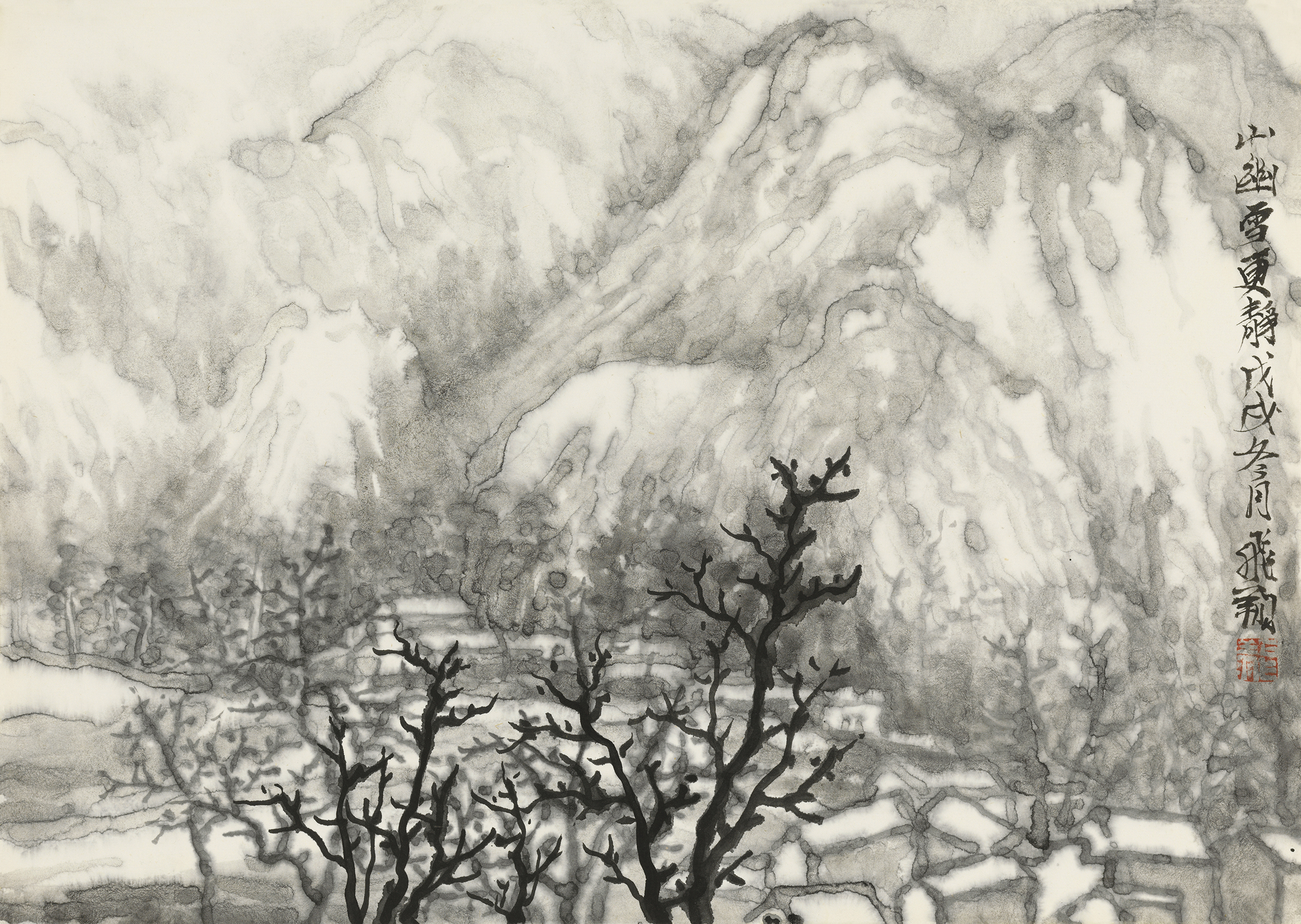 山幽雪更静