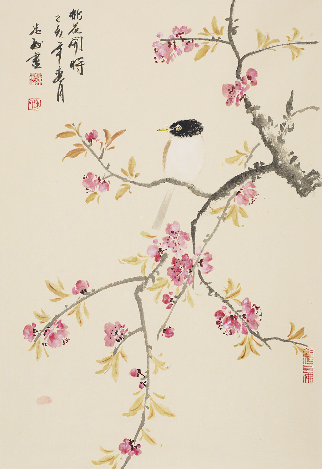 桃花开时