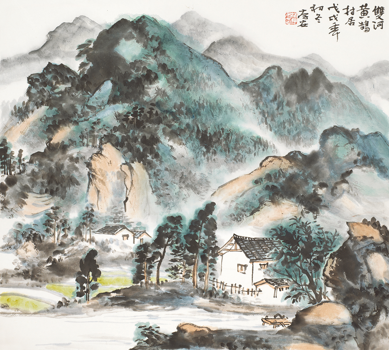 双河黄鹄村居