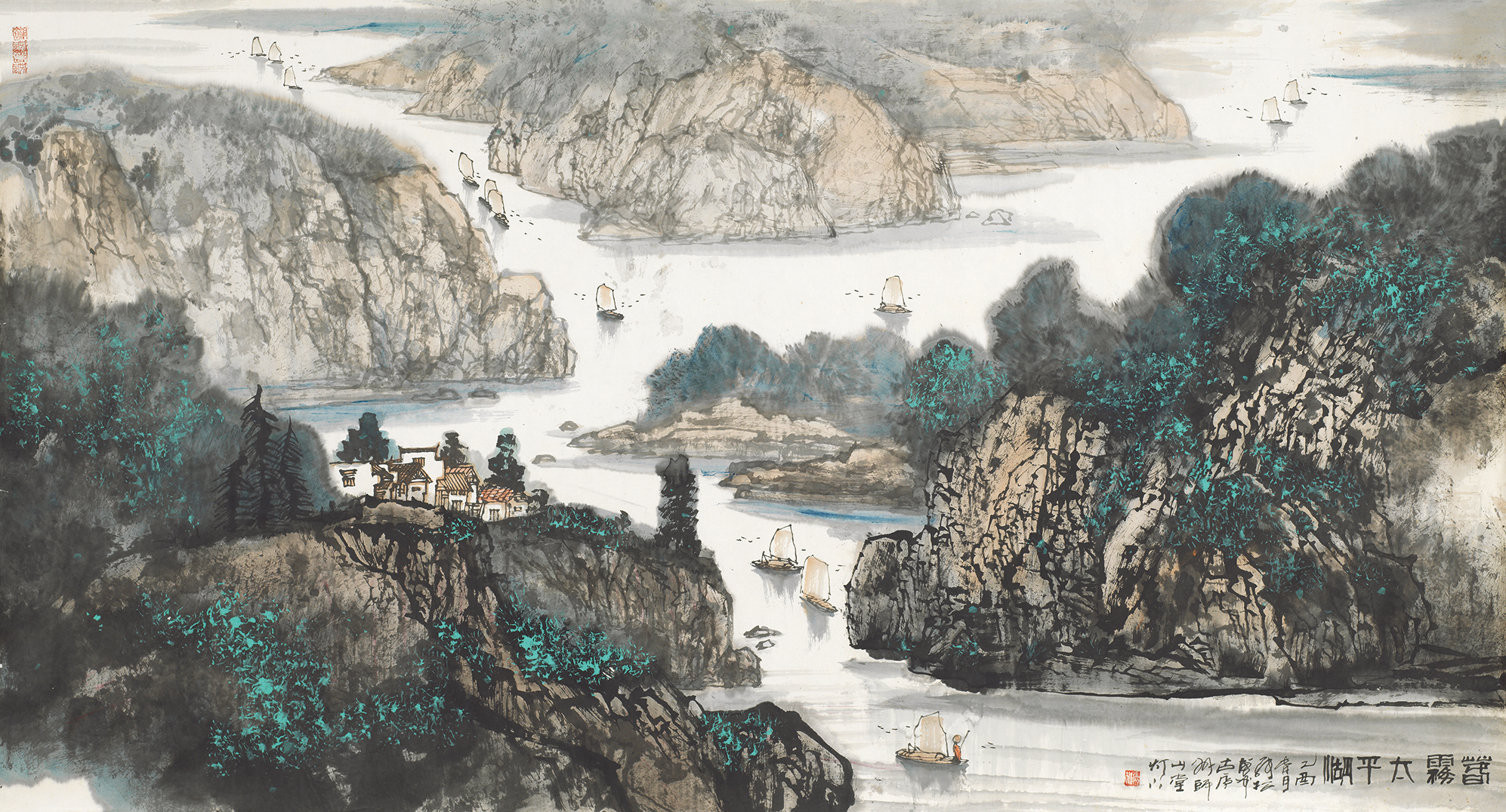 春雾太平湖