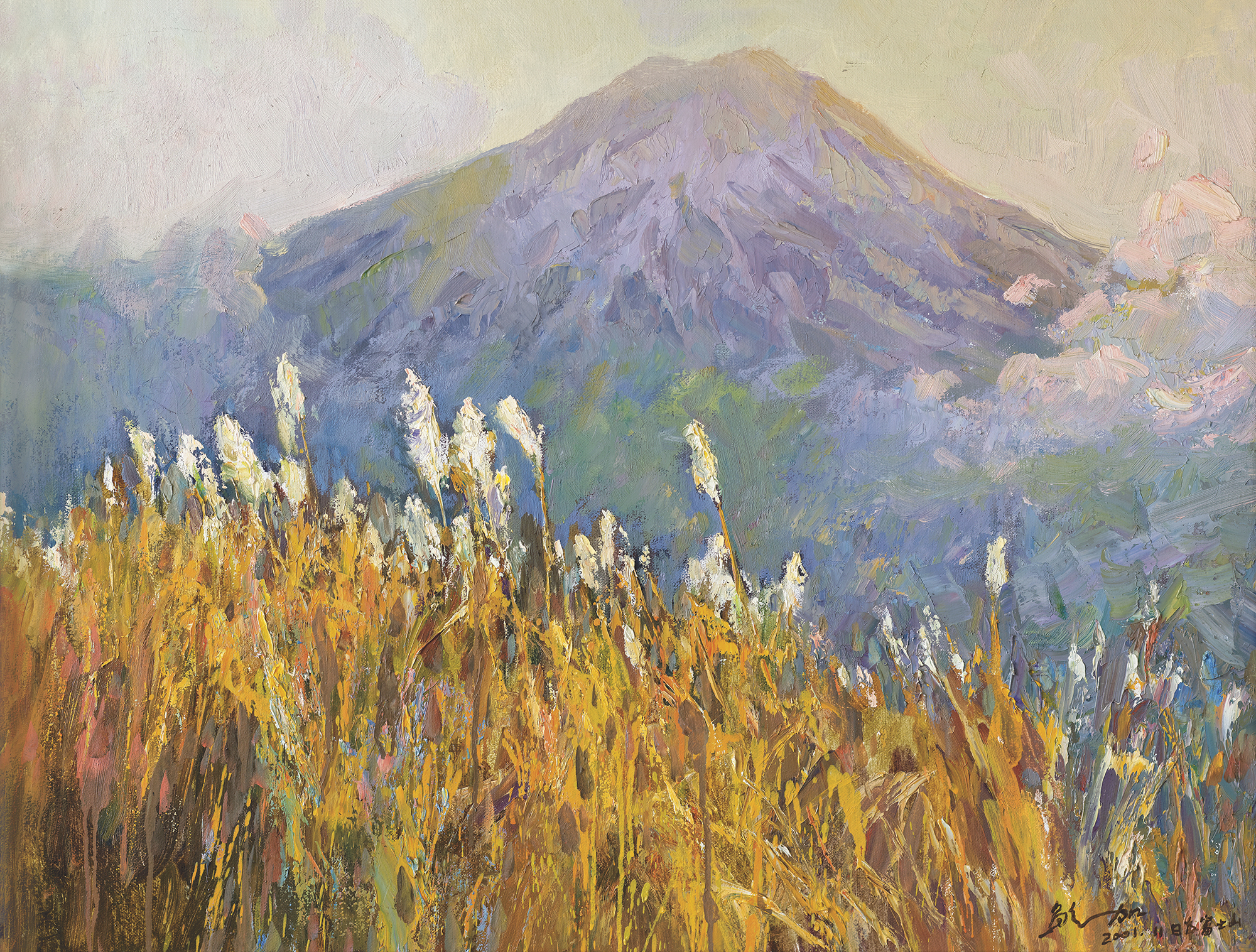 富士山写生