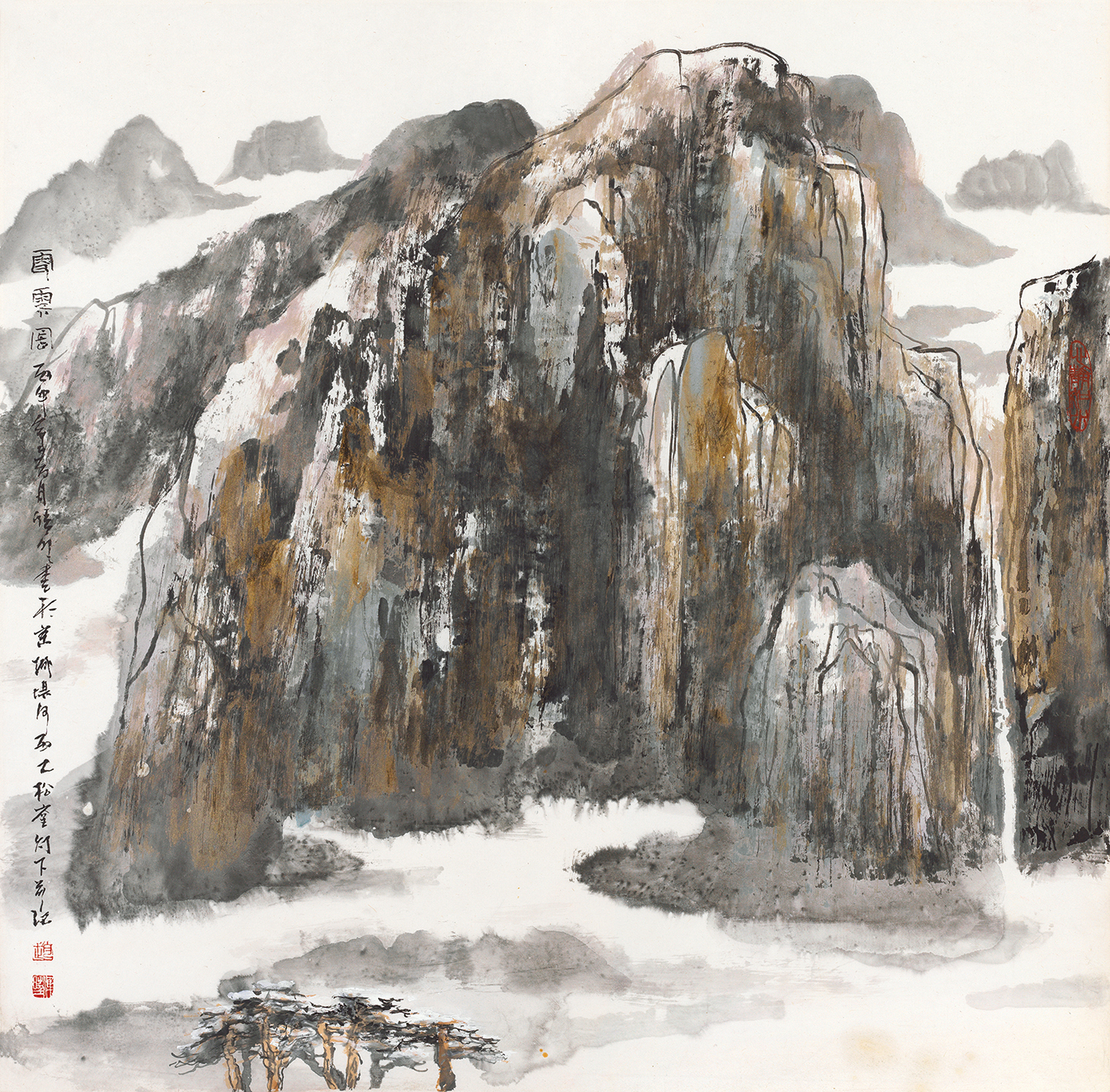 雪霁图