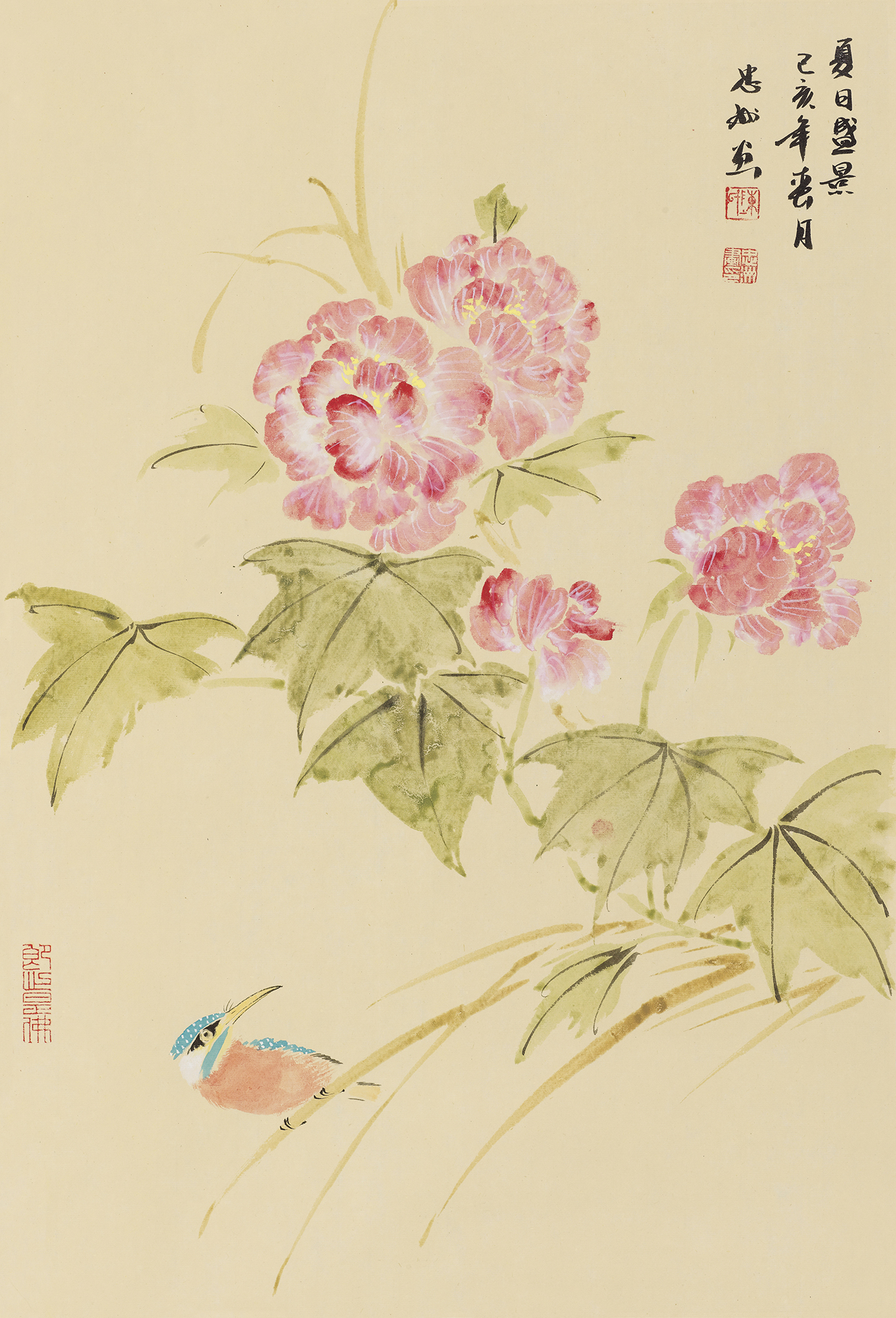 夏日盛景