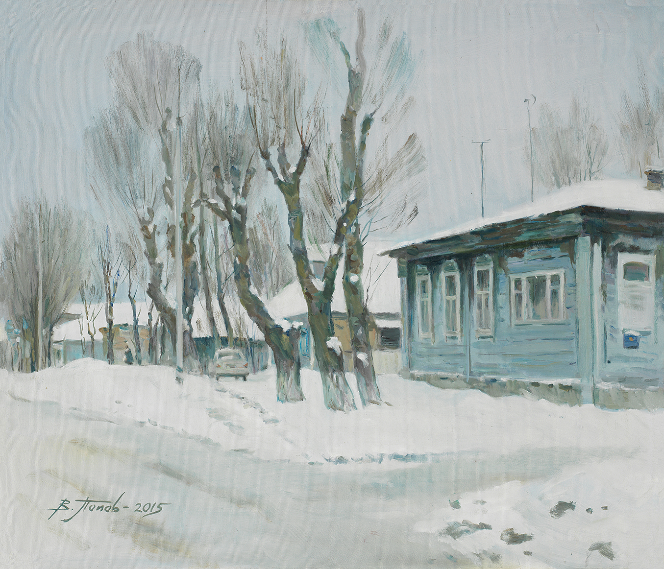 冬天的图塔耶夫