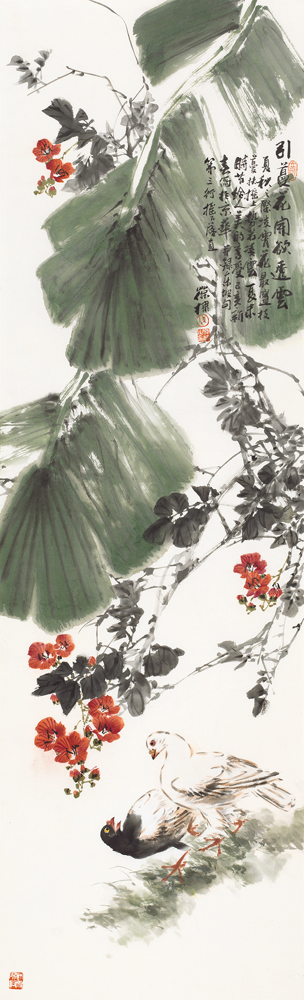 二十四节气花鸟画—13《立秋》