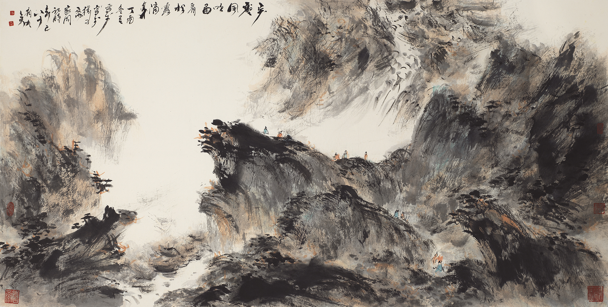 步壑风吹面