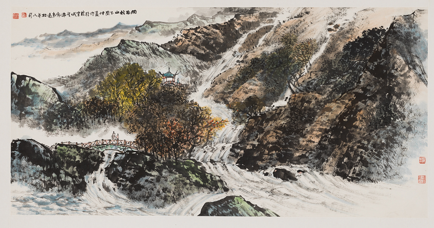 雨后秋山