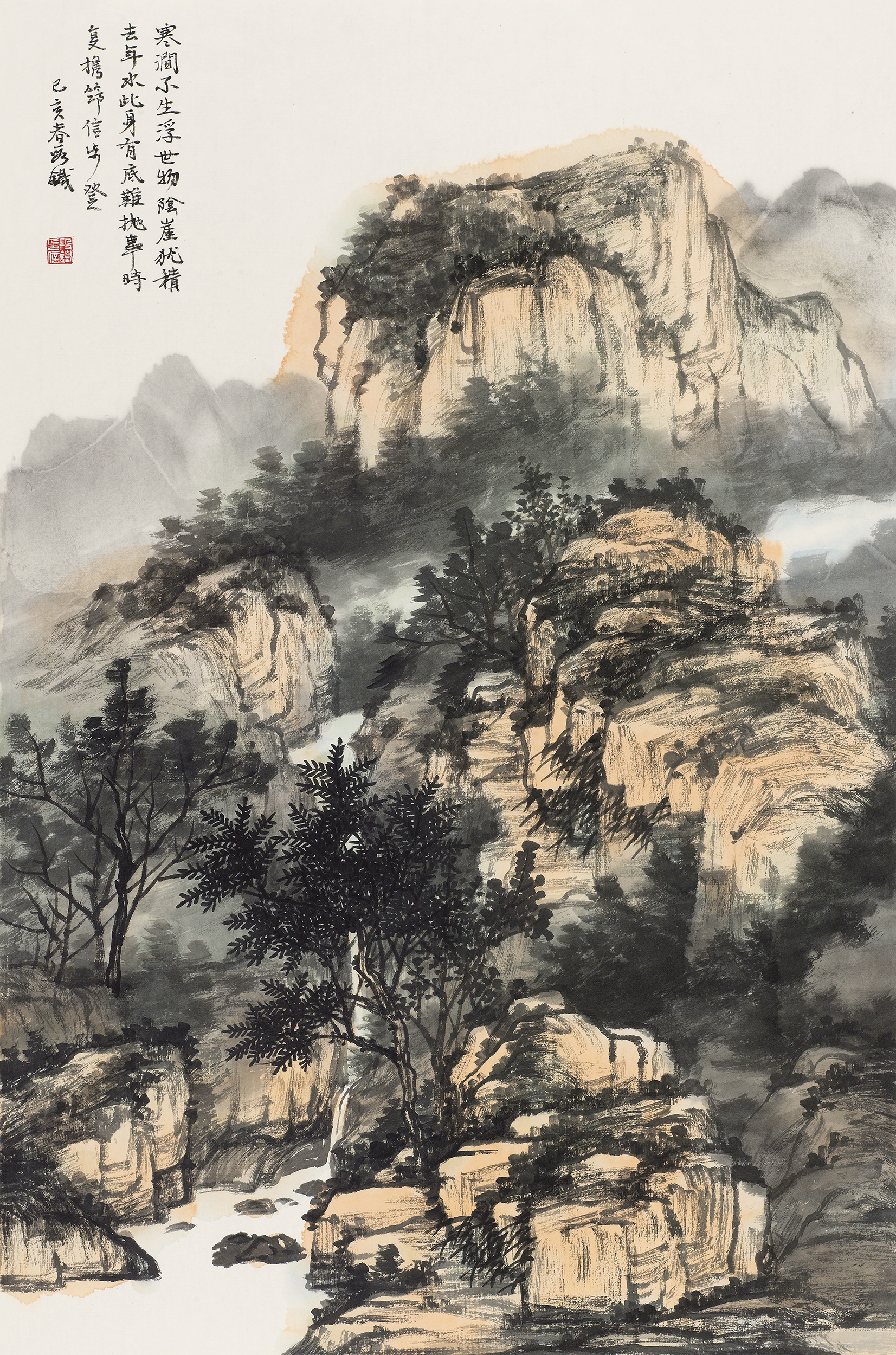 寒涧不生浮世物