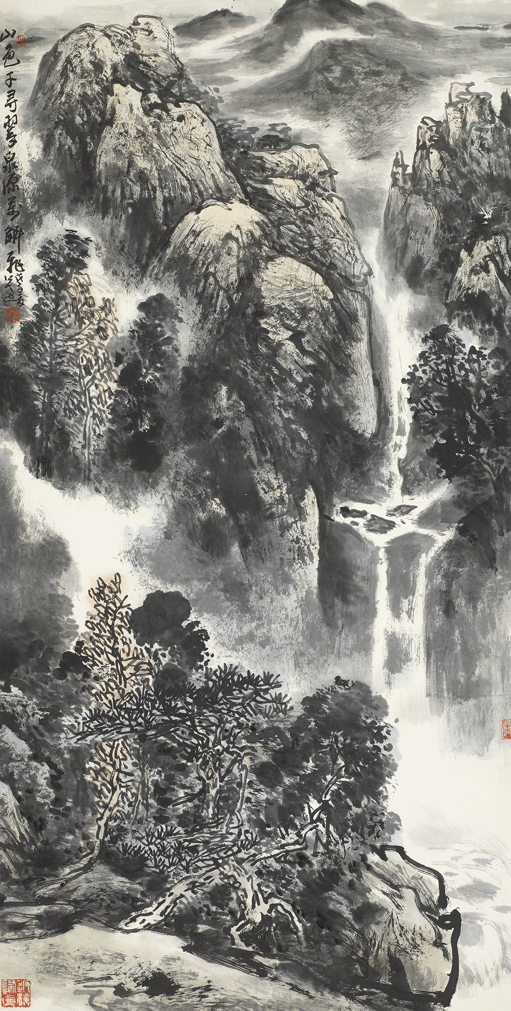 山色千寻翠