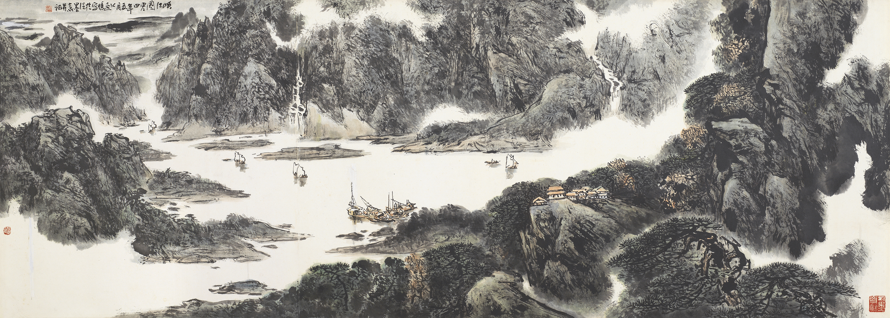 峡江图