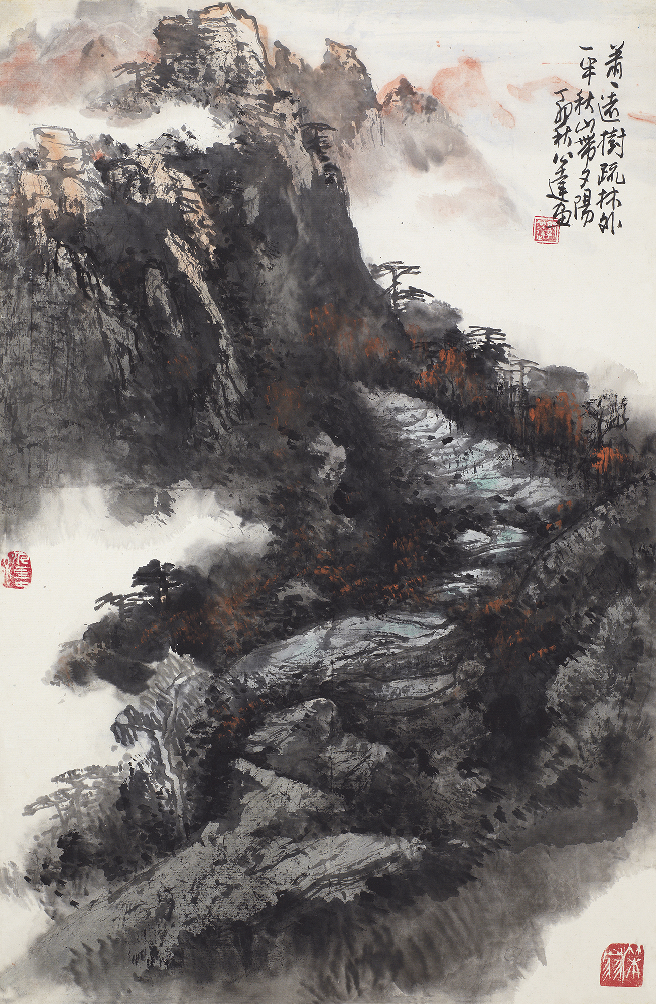 萧萧远树疏林外