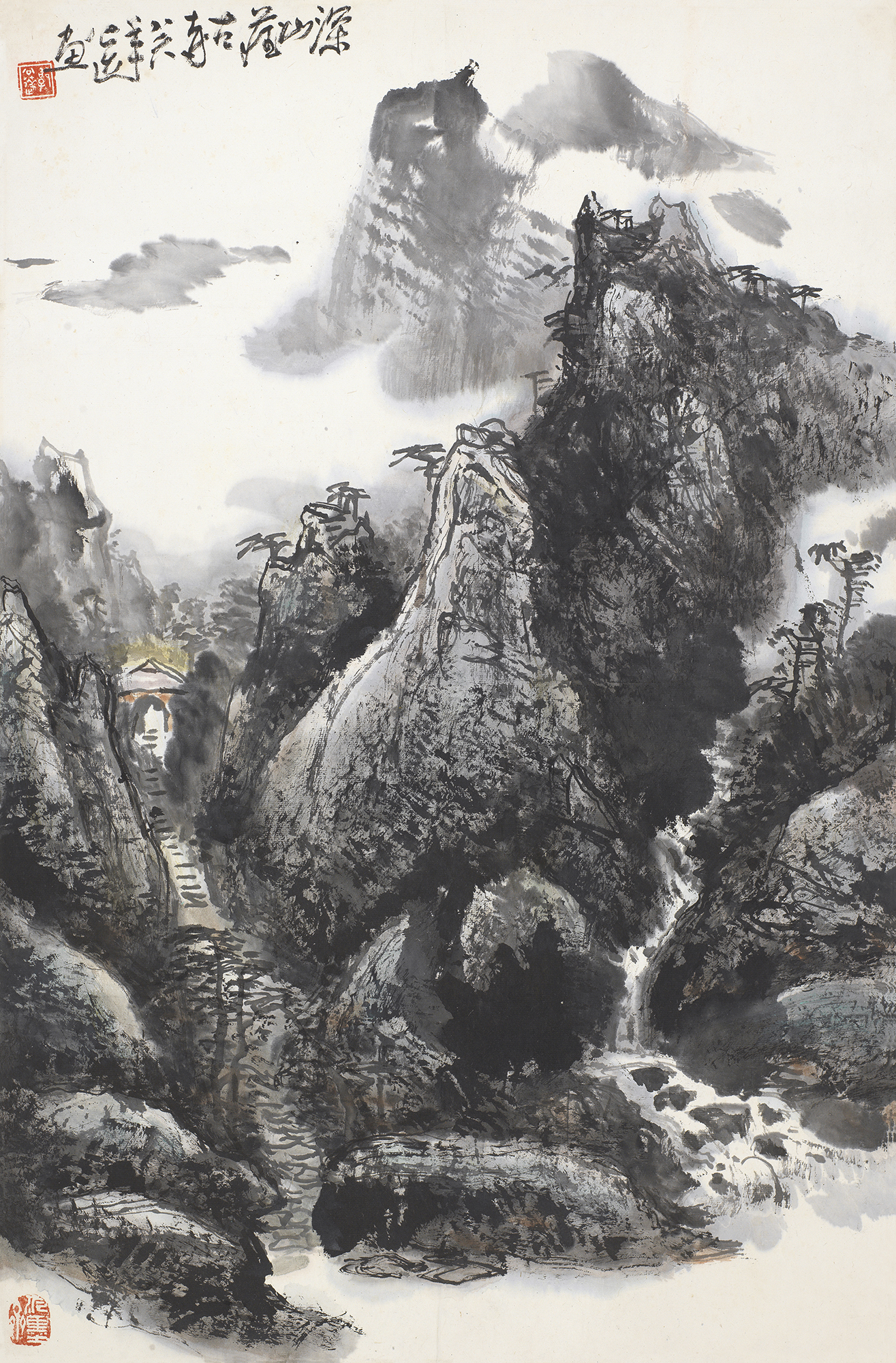深山藏古寺