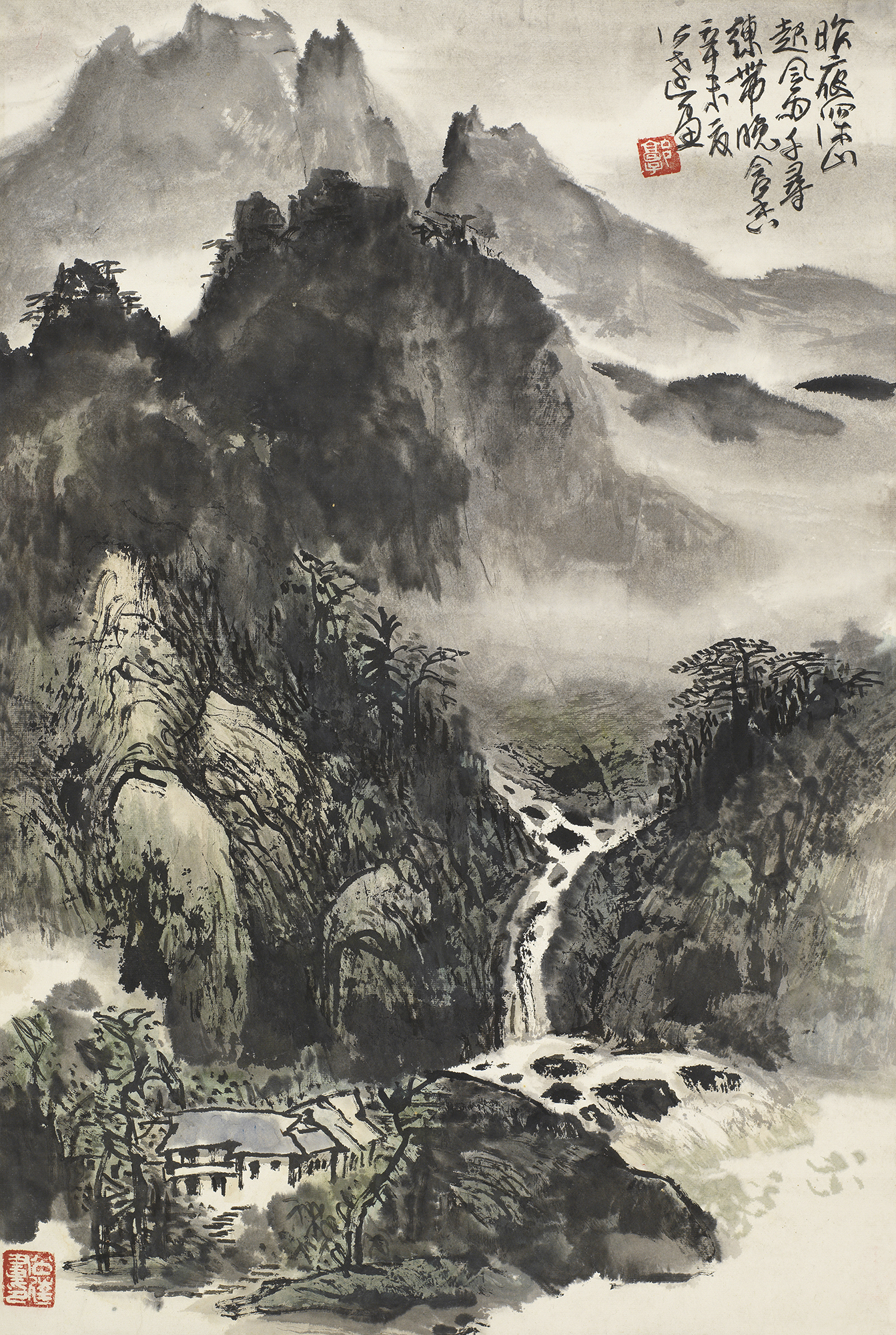 昨夜深山
