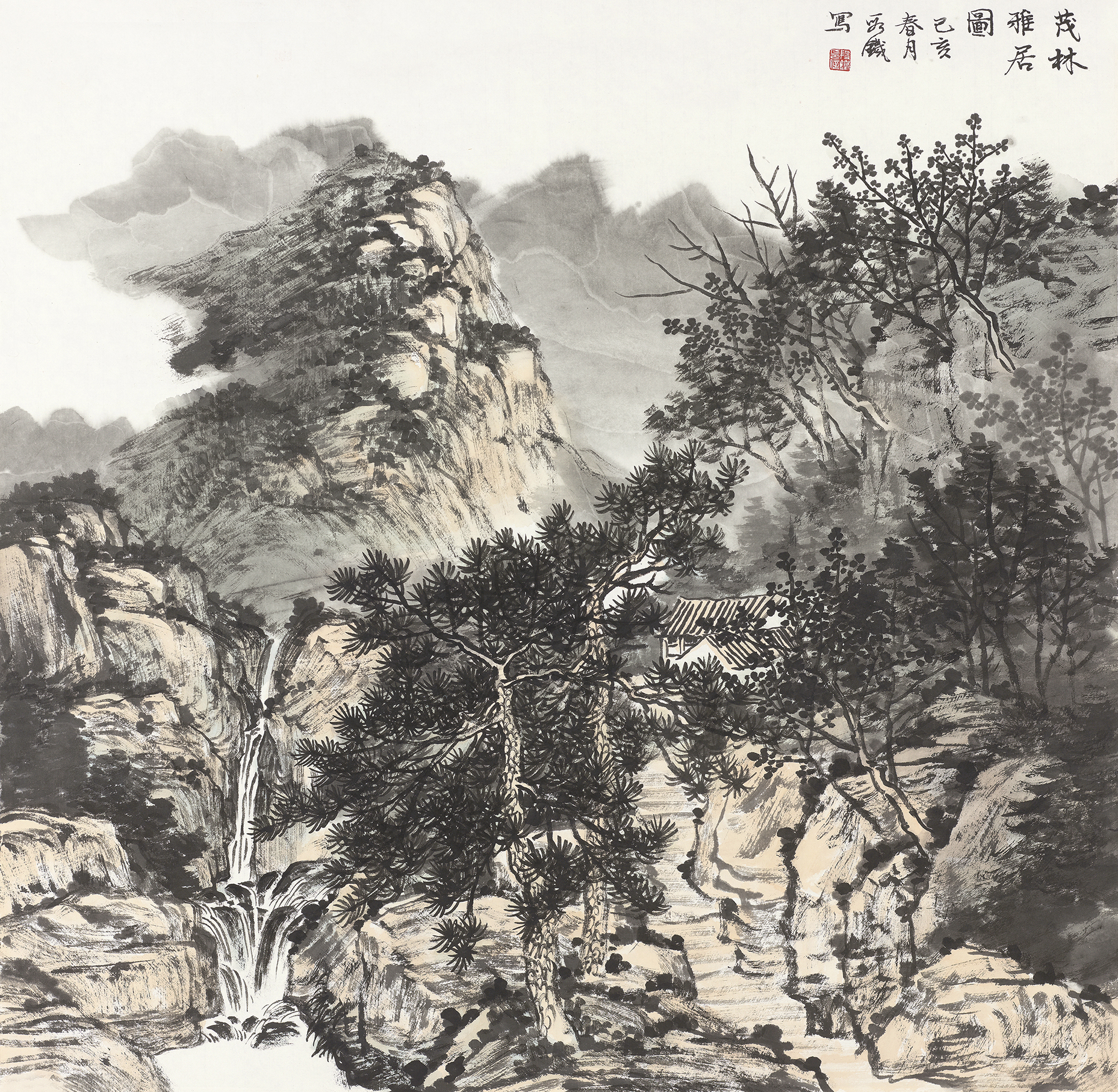 茂林雅居图