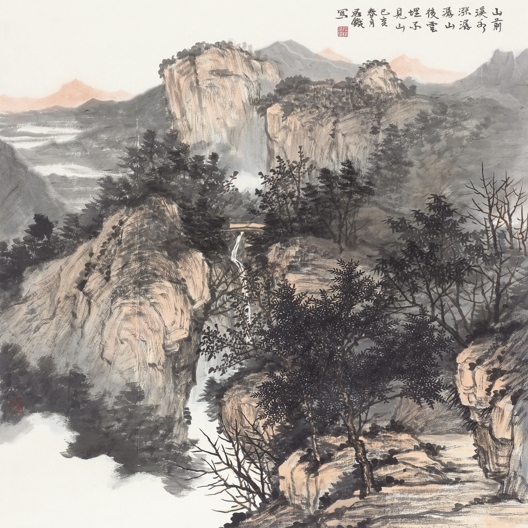 山前溪水