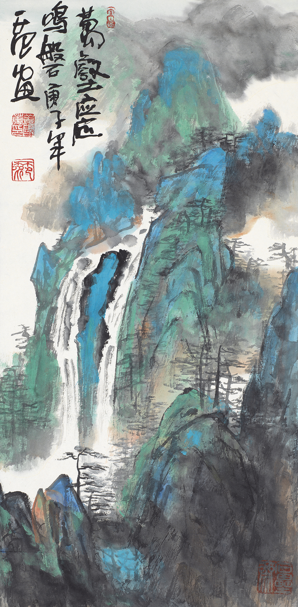 万壑应鸣磐