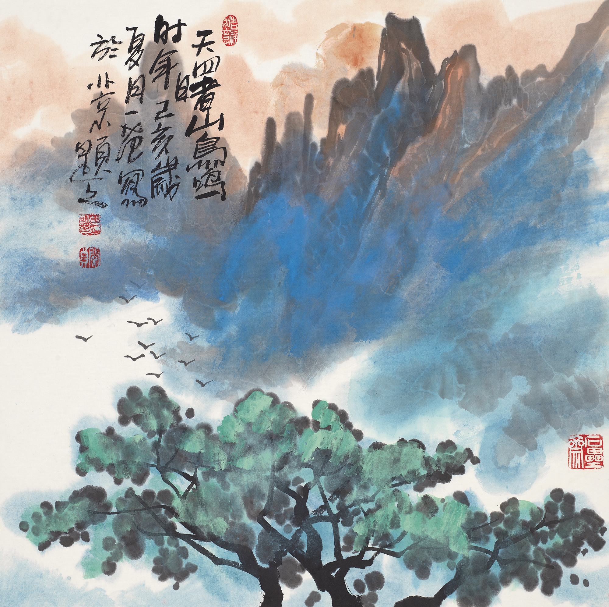 天曙山鸟鸣