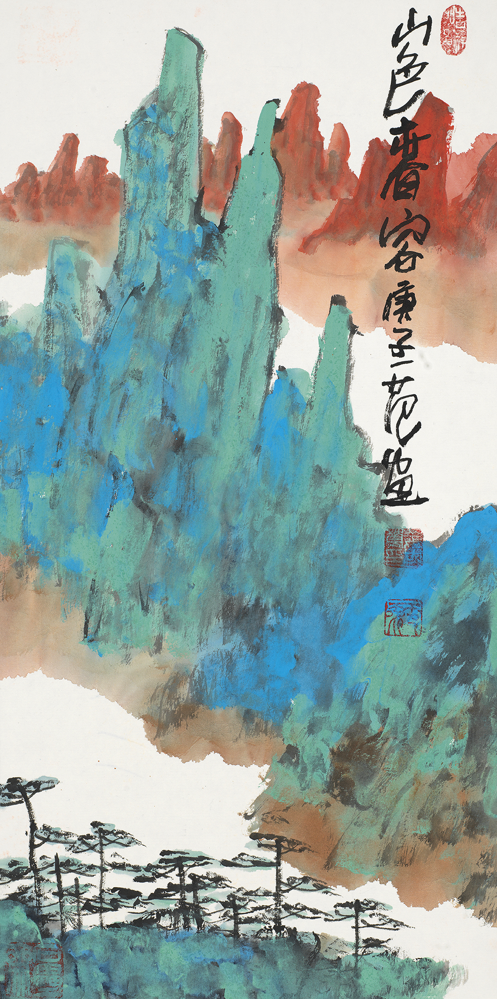 山色春容