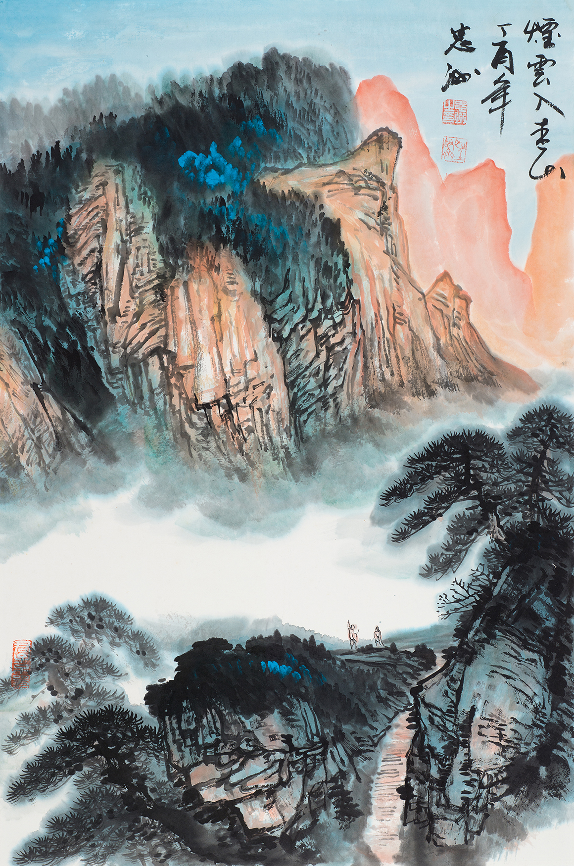 烟云入春山 YC019
