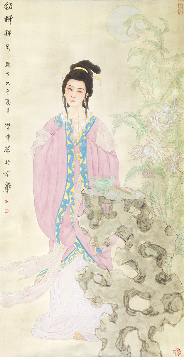 貂蝉拜月