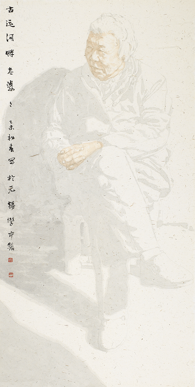 古运河畔老婆婆