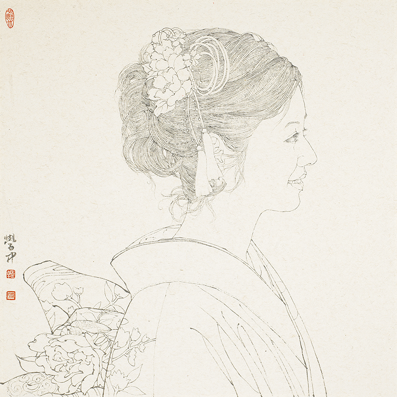 线描头像系列之二