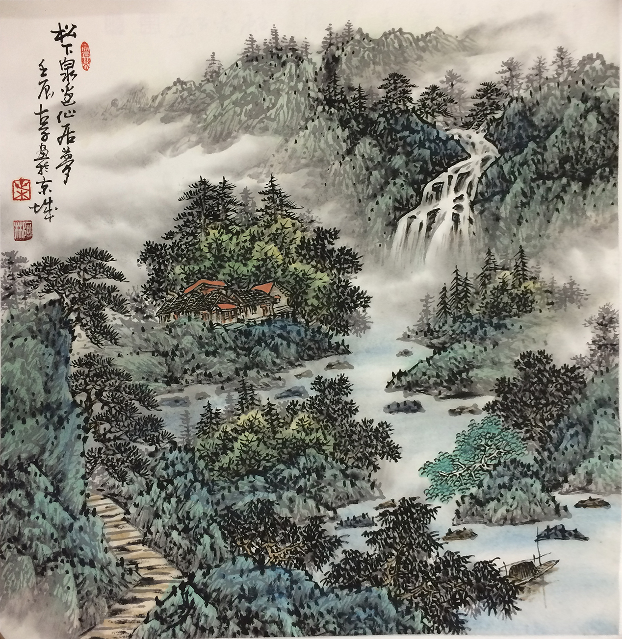 松下泉边仙居梦