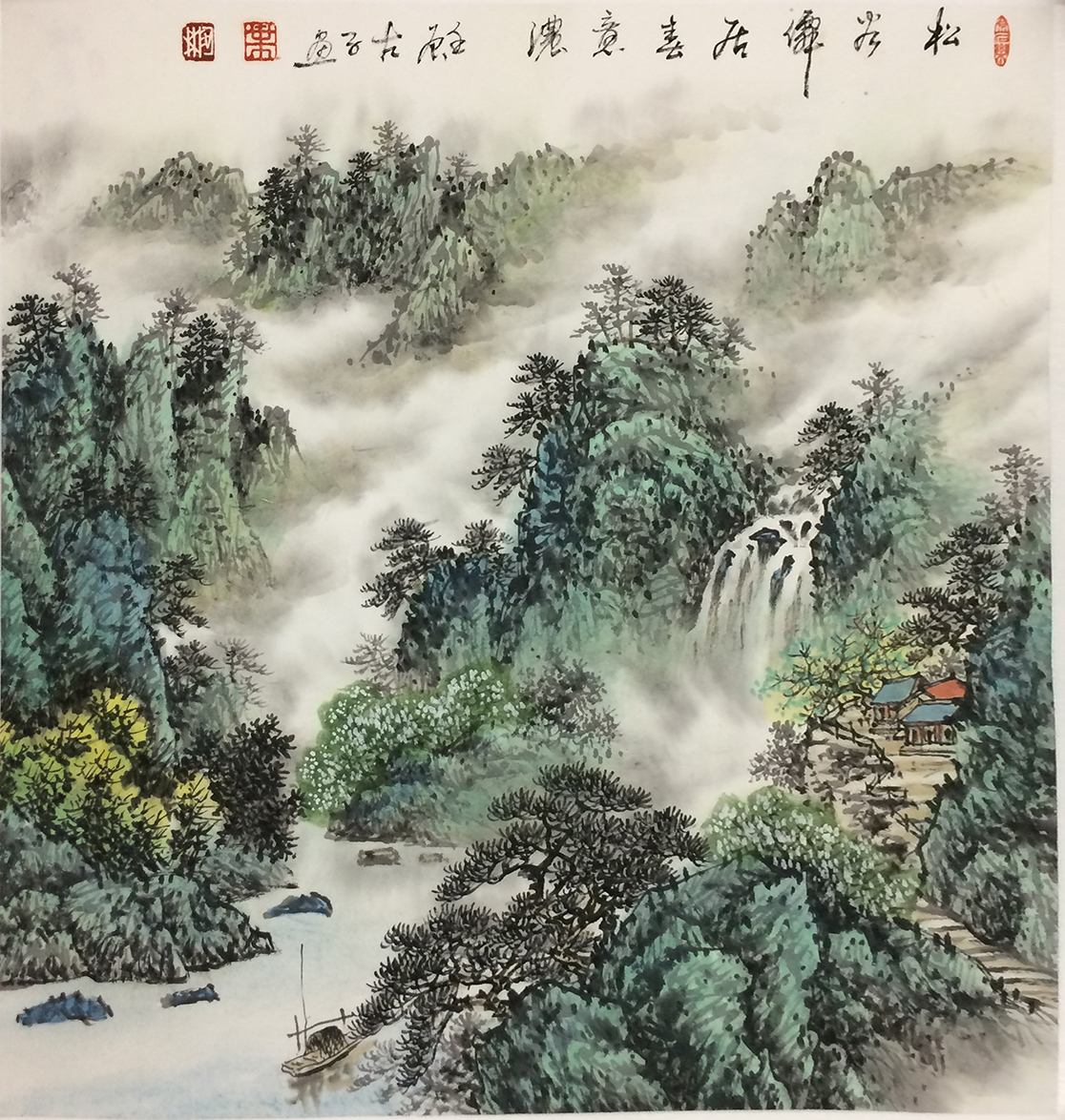松谷仙居春意浓