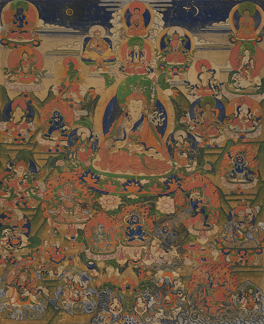 莲花生大师本尊