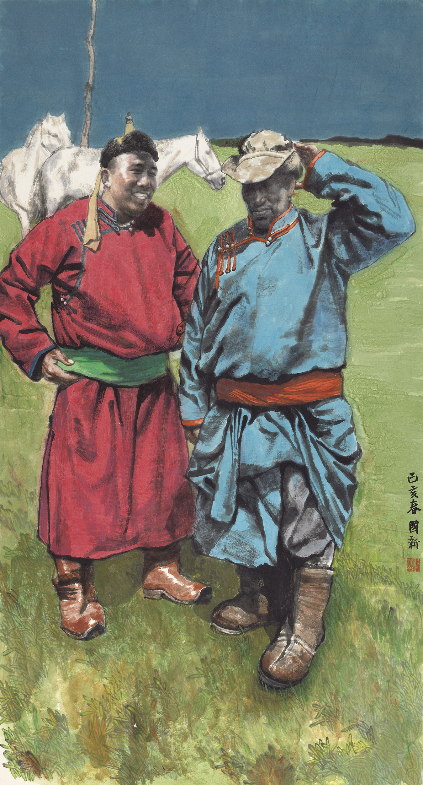 蒙古汉子
