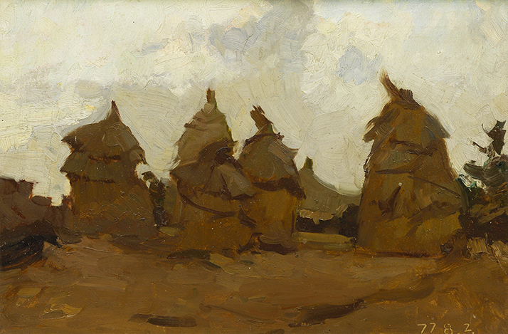 场院（又名：麦垛）