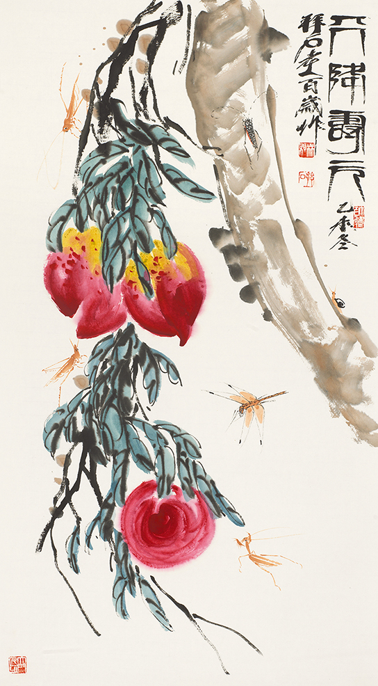 天降霞光