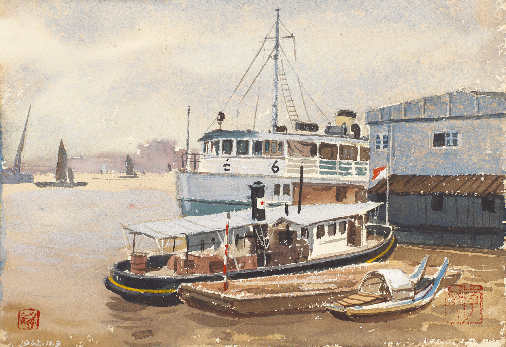 1960年港口风景