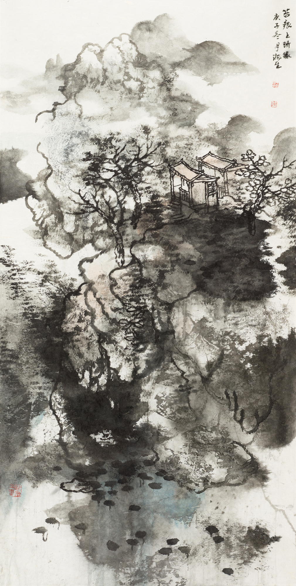 苔痕上阶绿