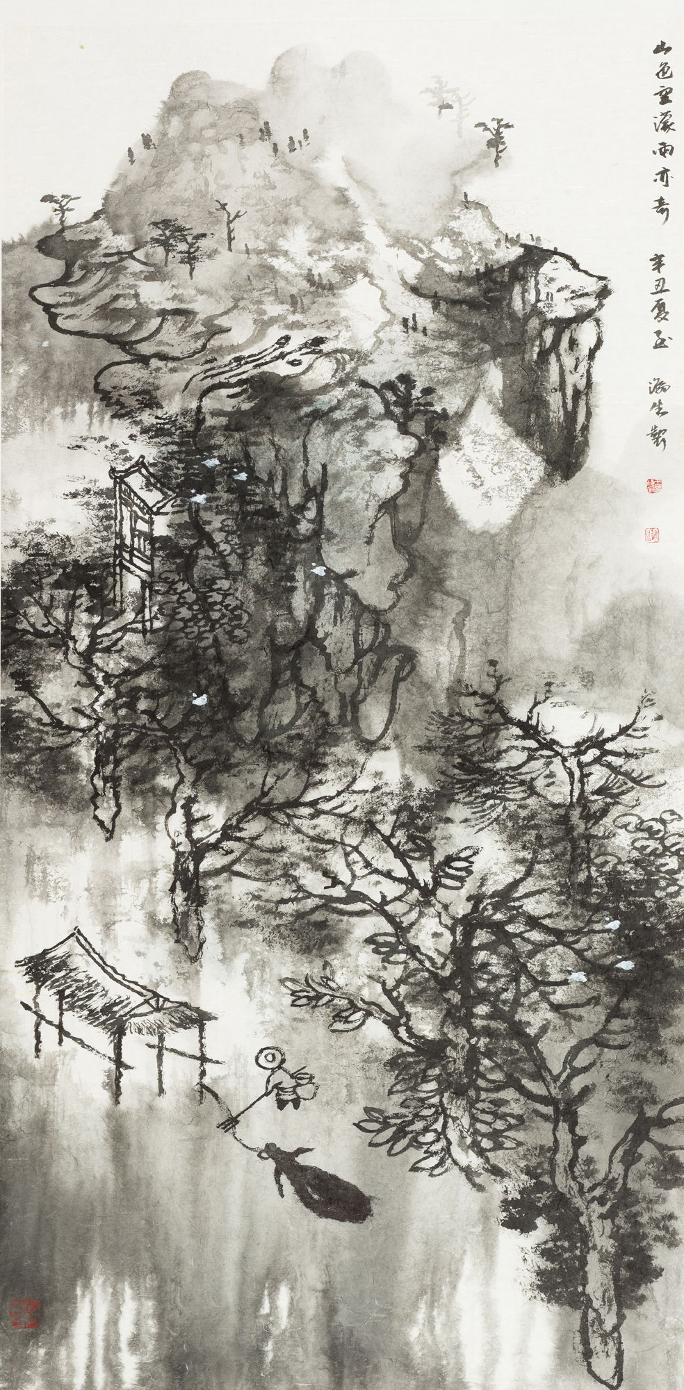 山色空濛雨亦奇