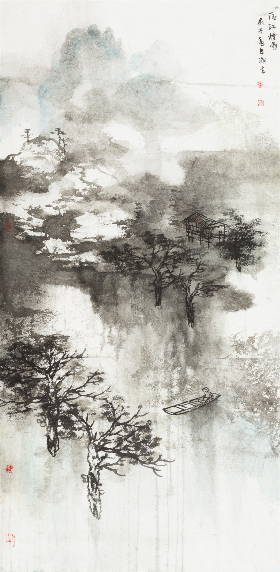 清江烟雨