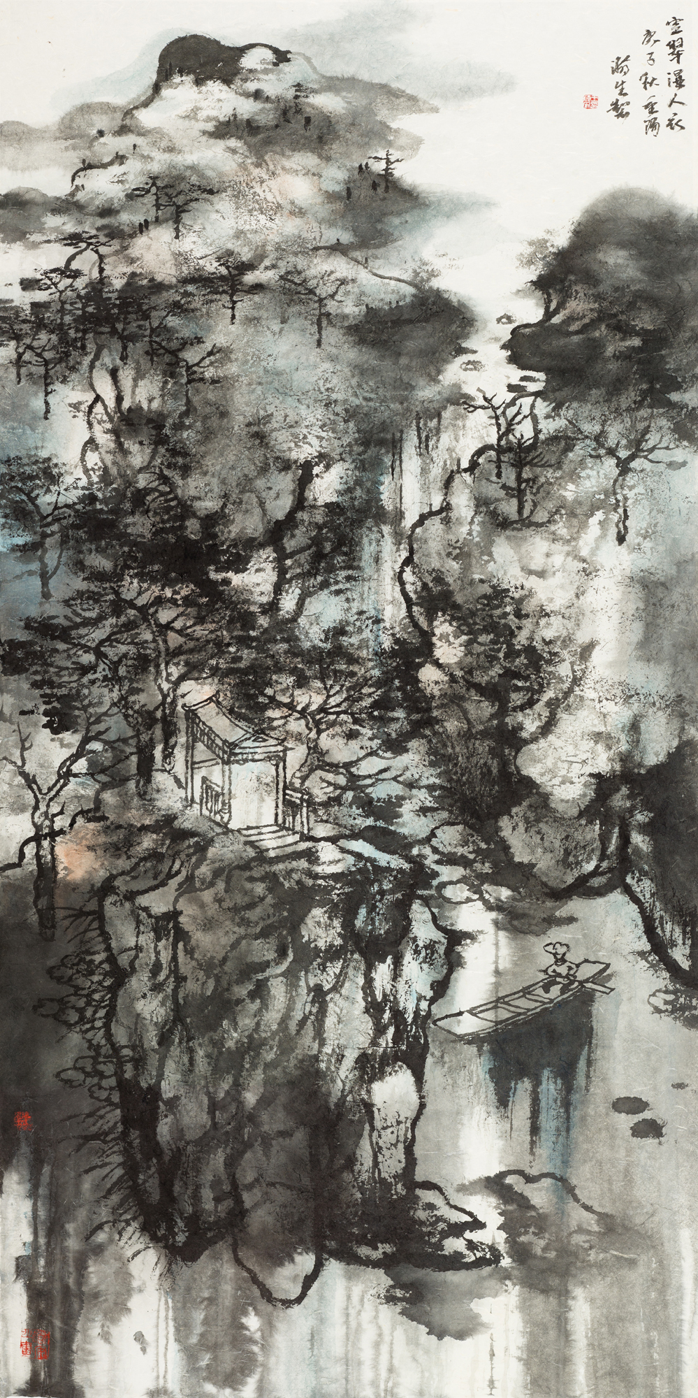 空翠湿人衣
