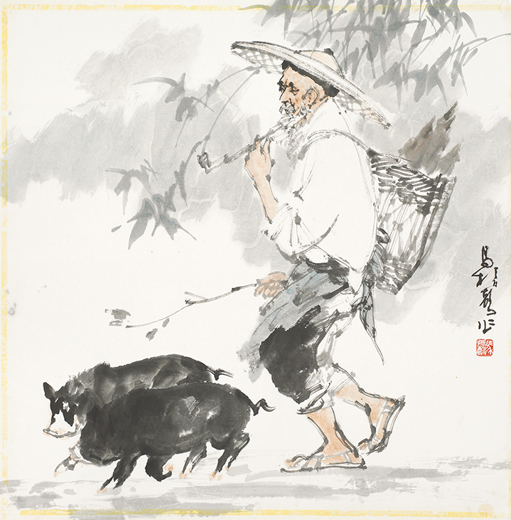 赶猪图