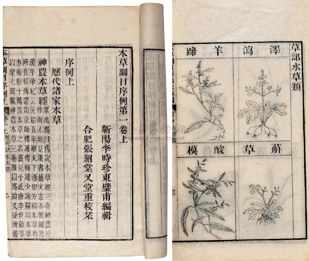 0709 明·李时珍 著 本草纲目五十二卷