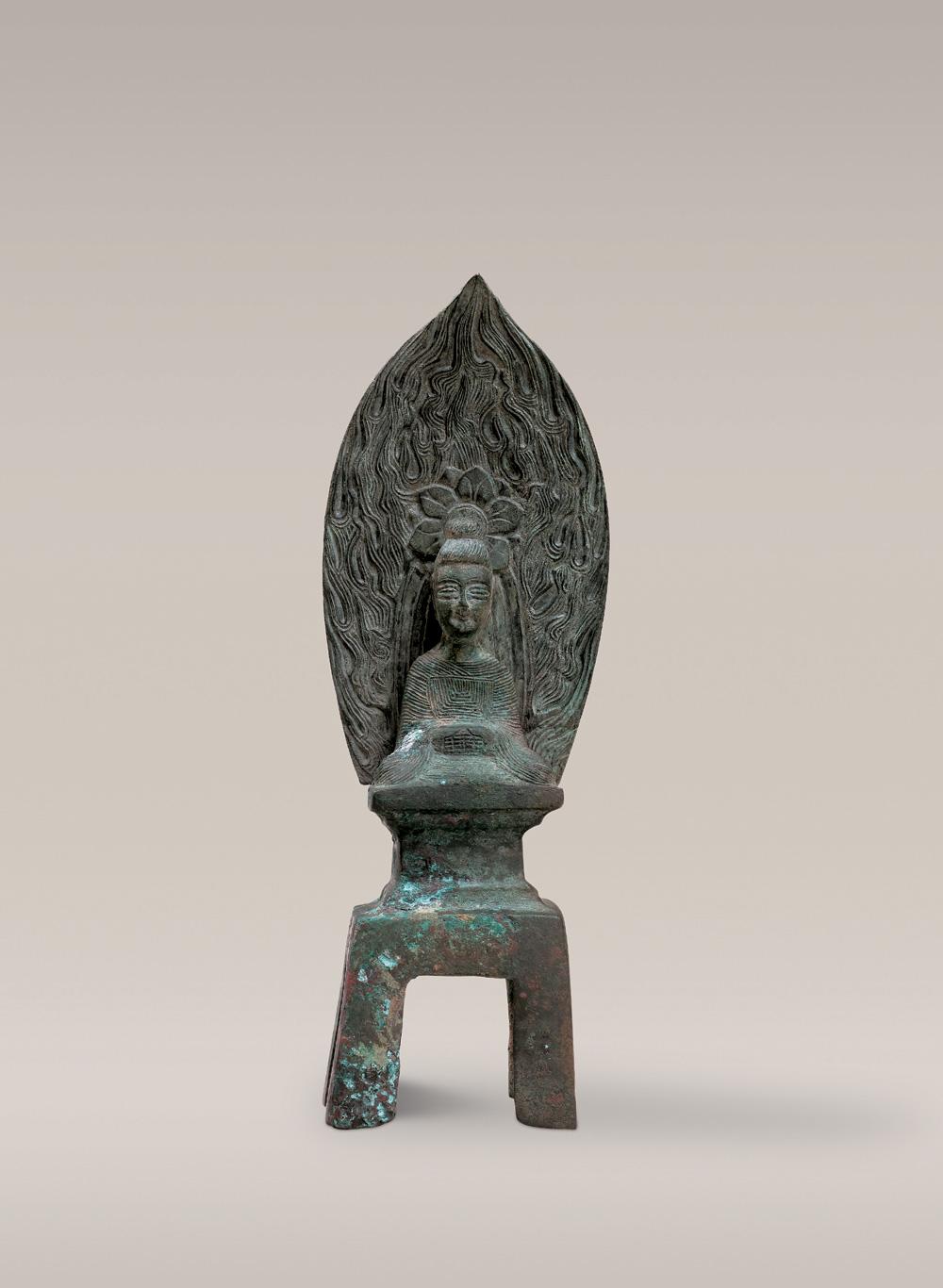 1693 北魏正始年 铜佛坐像