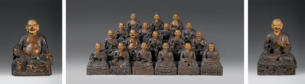 【清乾隆 十八罗汉】拍卖品_图片_价格_鉴赏_佛教文物其它_雅昌艺术品