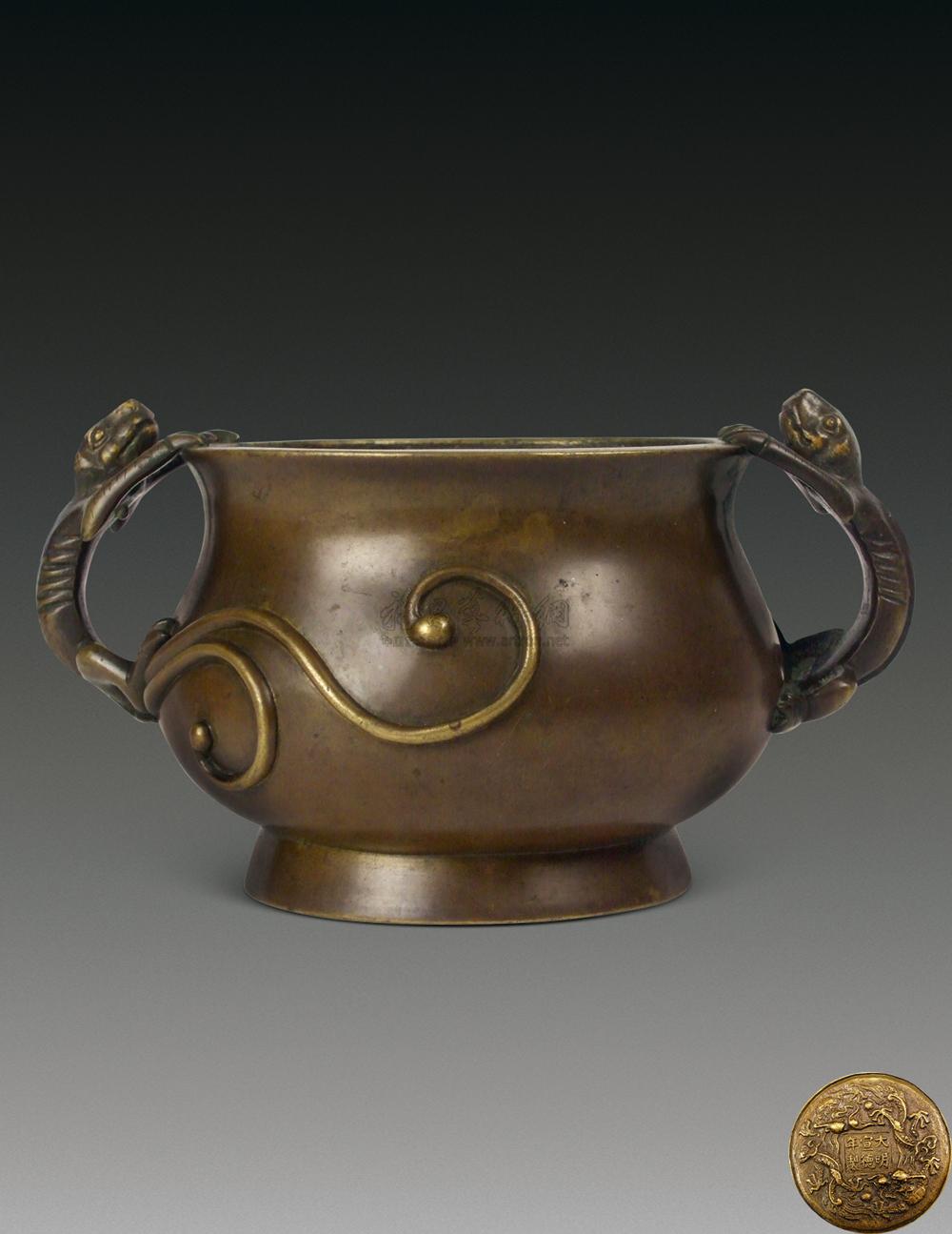 【明 大明宣德炉】拍卖品_图片_价格_鉴赏_铜器_雅昌艺术品拍卖网