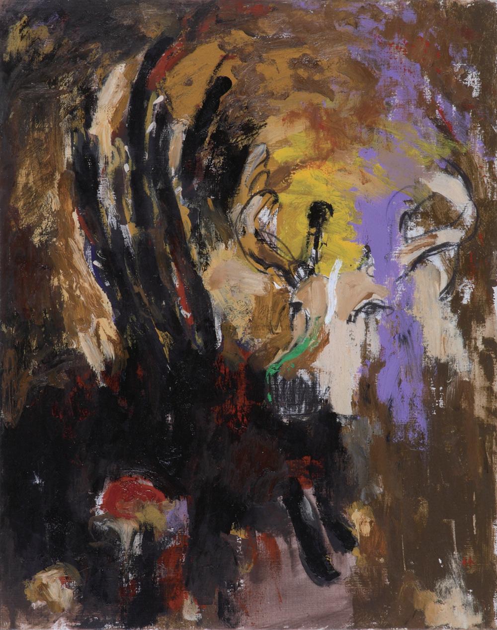 00351992年作种子64动物油画画布