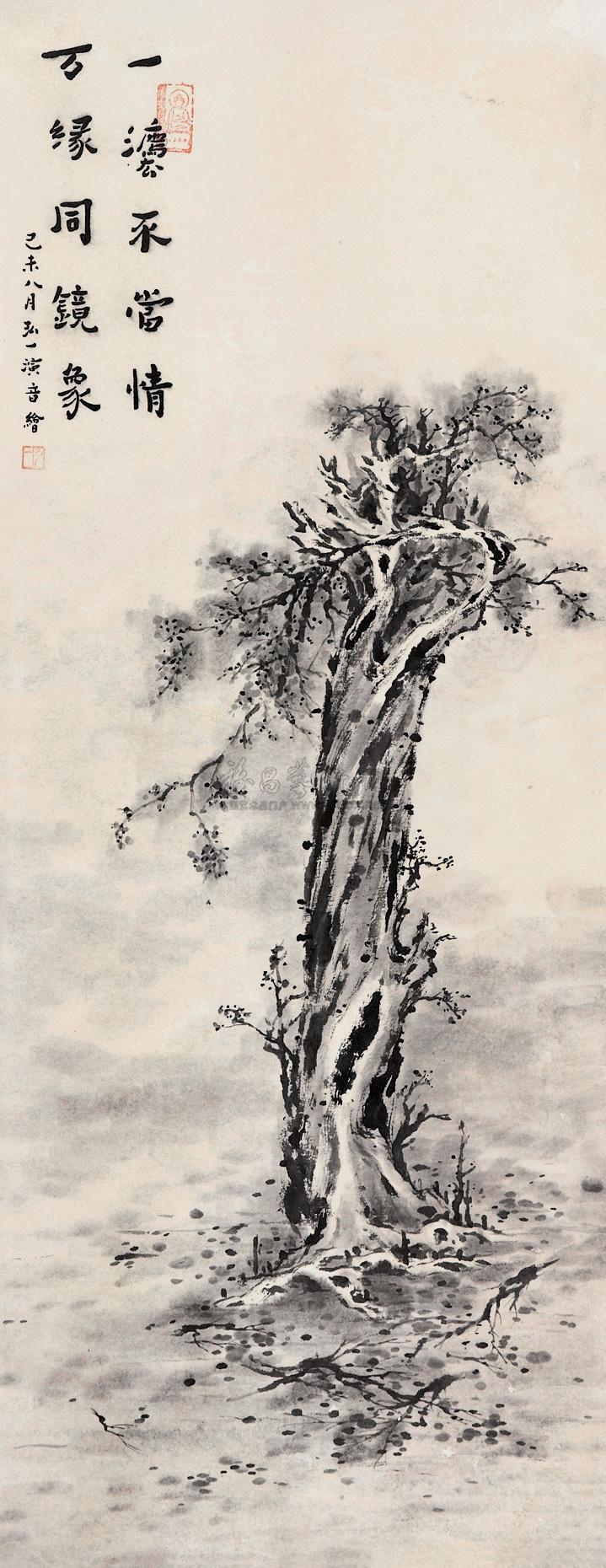 菩提树唯美古风图片