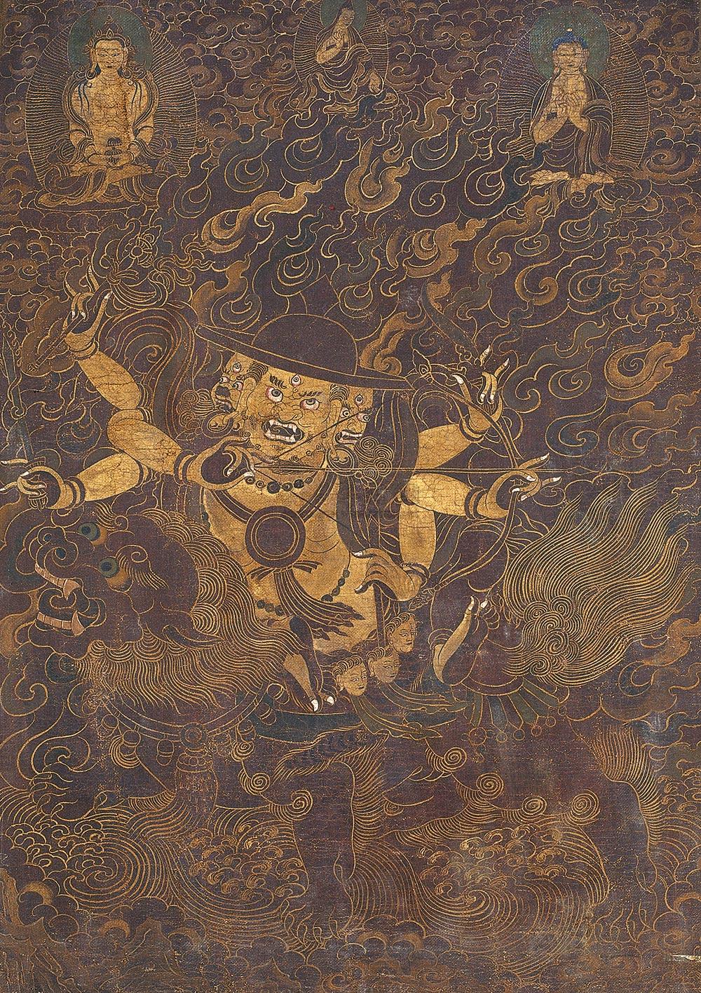 0780明大黑天唐卡