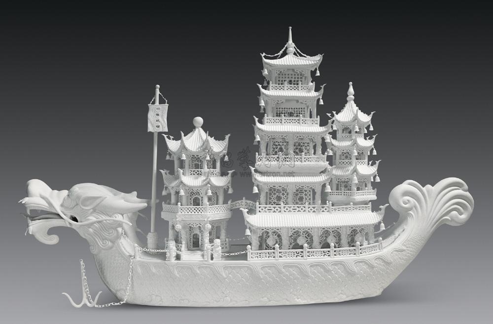 【2009年 “盛世瓷舫”雕瓷龙舟】拍卖品_图片_价格_鉴赏_现当代及其它瓷器_雅昌艺术品拍卖网