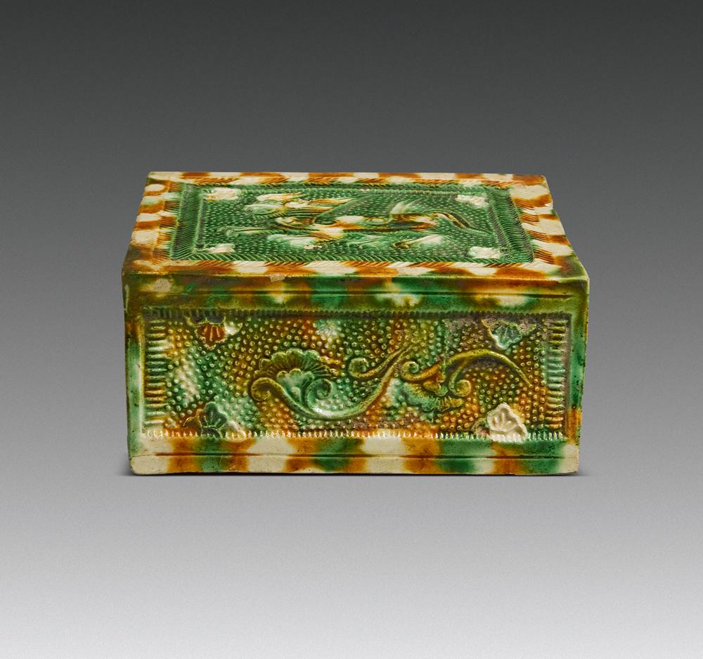 0562唐唐三彩枕