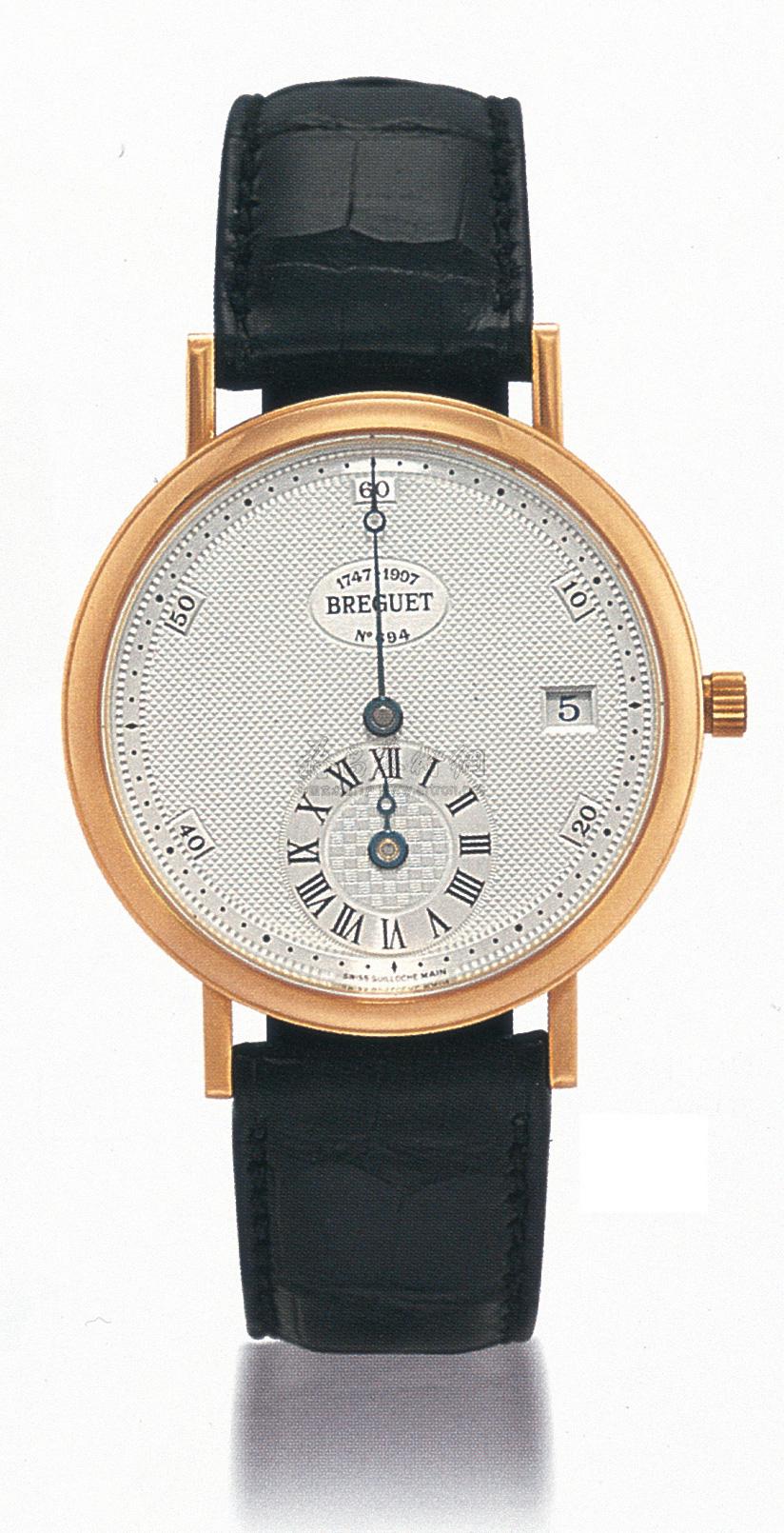 3545宝玑黄金日历显示自动上弦腕表限量生产为庆祝abraha