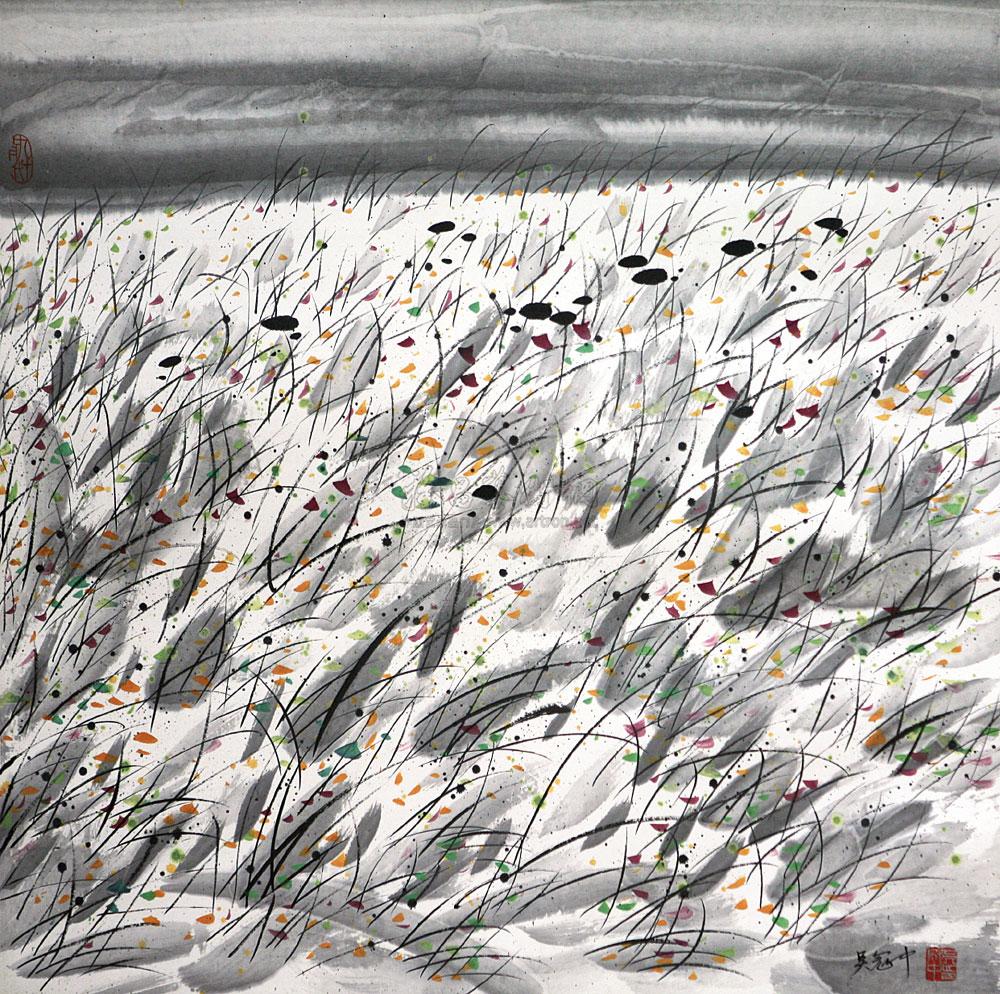 0040春光镜片纸本